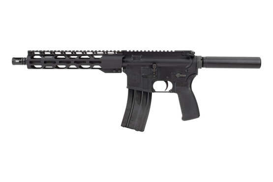 Radical Firearms 10.5" 5.56 NATO AR Pistol is equipped with an A2 flash hider